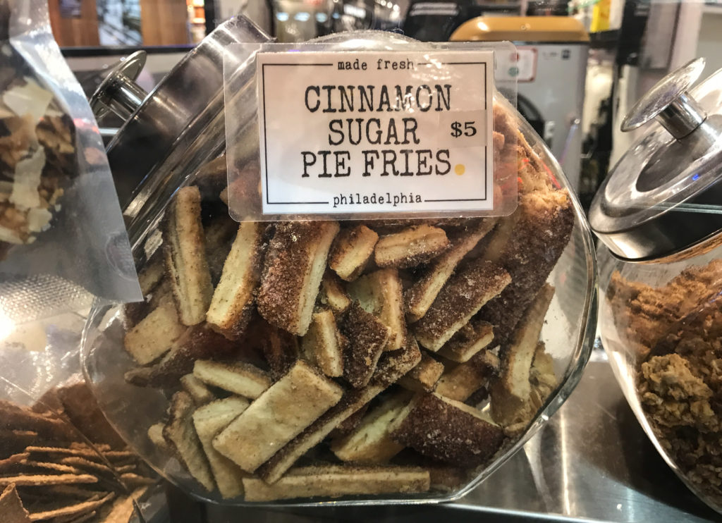 jar of cinnamon pie crust