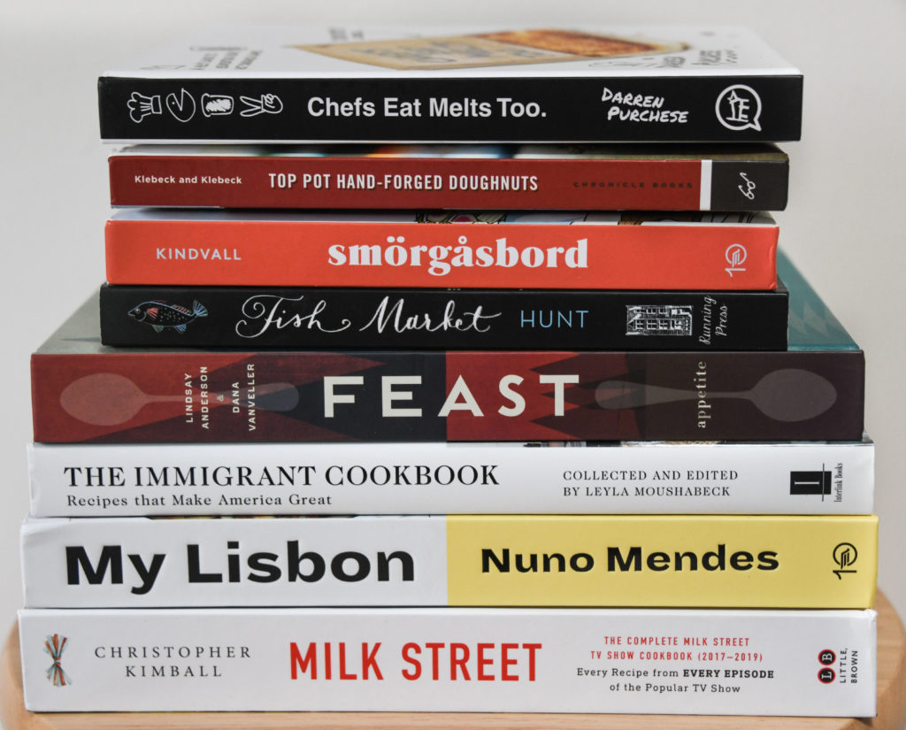 2018 cookbooks