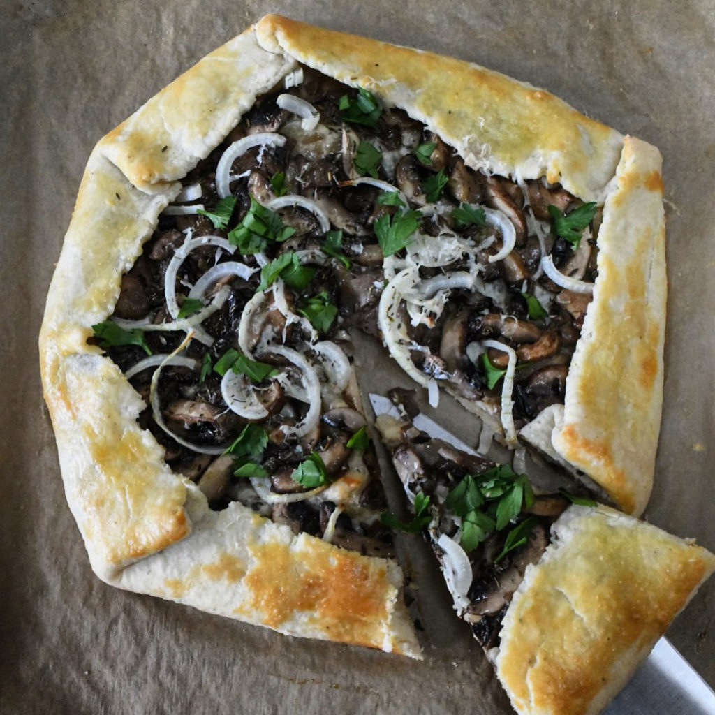 mushroom galette