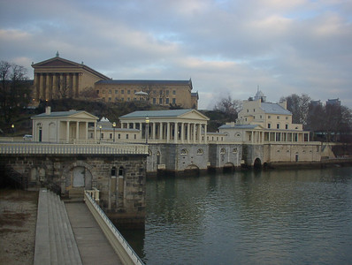 Philadelphia Museum of Art, Water Works and Schuykill River