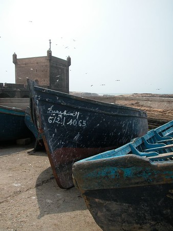 Near the port in Essaouira