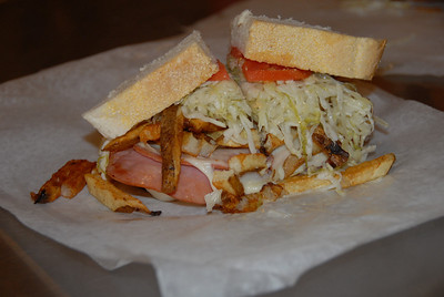 Cappicola and cheese at Primanti Bros.