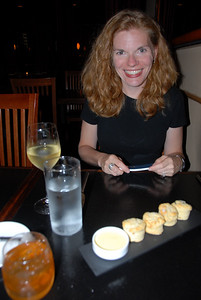 Buttermilk biscuits and butter at Hugo's