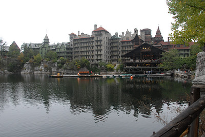 Mohonk on a misty morning
