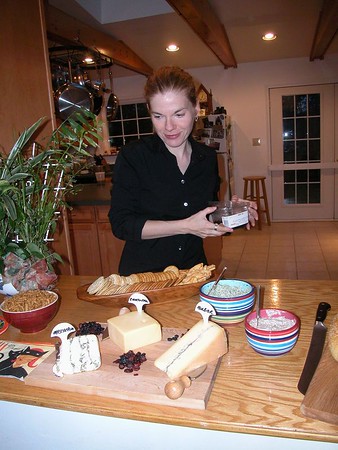 The safest bet on recipe testing nights -- cheese and crackers