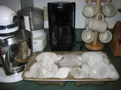 Build-A-Bear cake mold, floured and ready to be filled