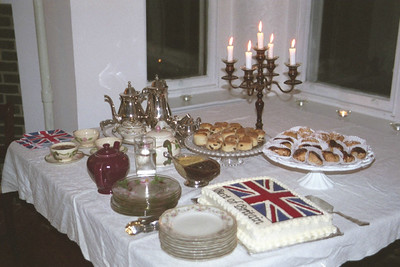 Best of Britain dessert table