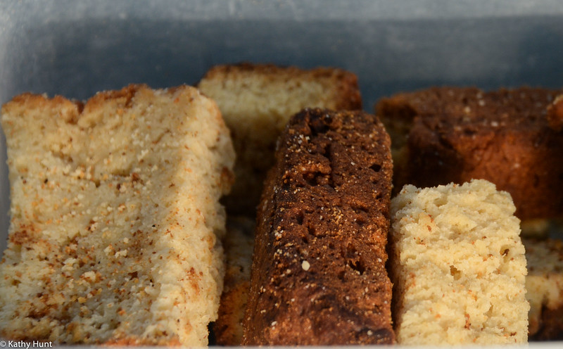 a variety of rusks