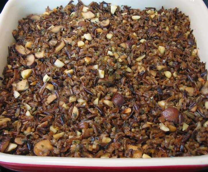 wild rice pilaf