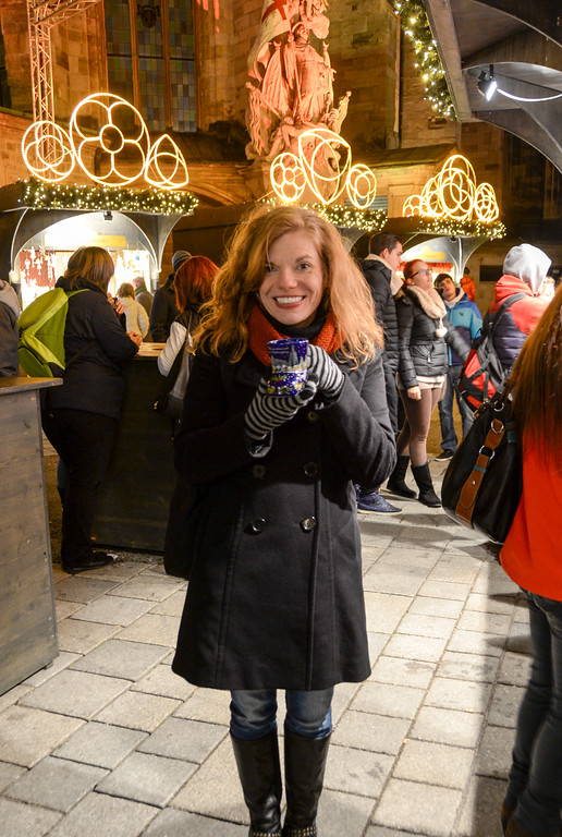 Mulled wine at Vienna's Stephensplatz Christmas market