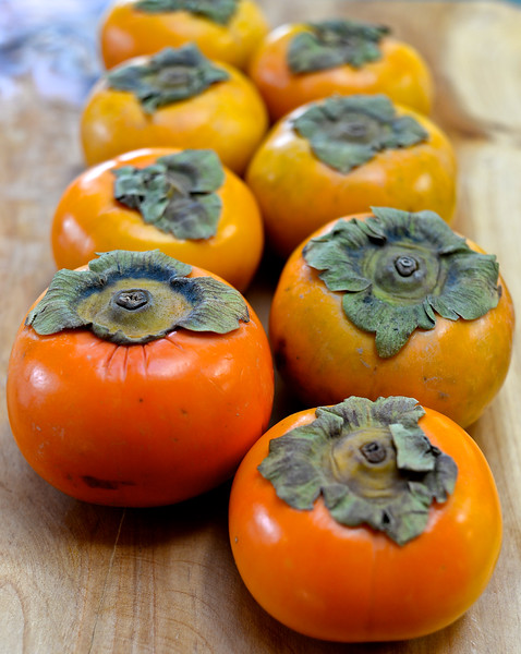 persimmons