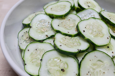 Sweet and Sour Cucumber Salad