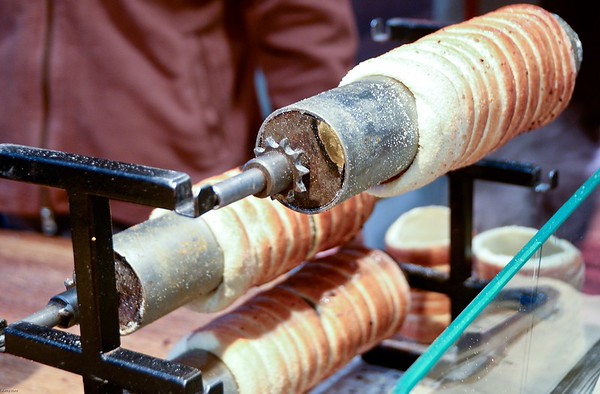 baking trdelnik 