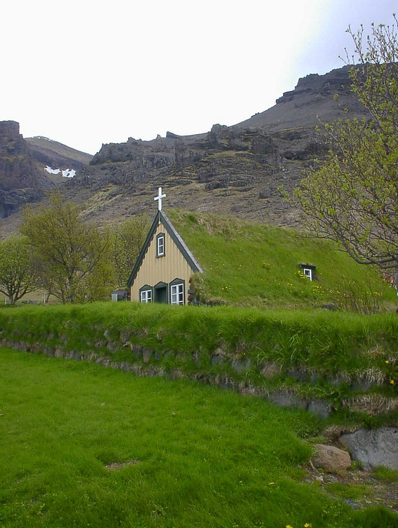 church in rural Iceland